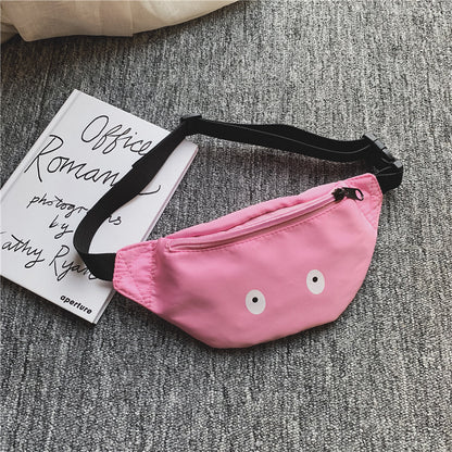 Children's Single-shoulder Waist Bag Funny Pattern